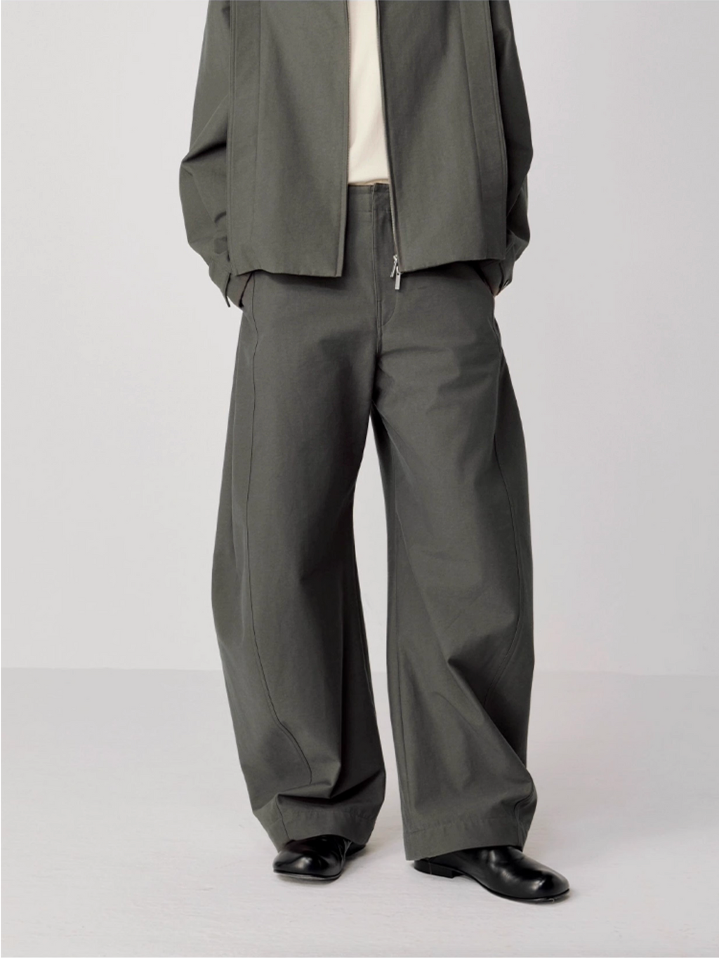 RETRO SCULPTED TROUSERS