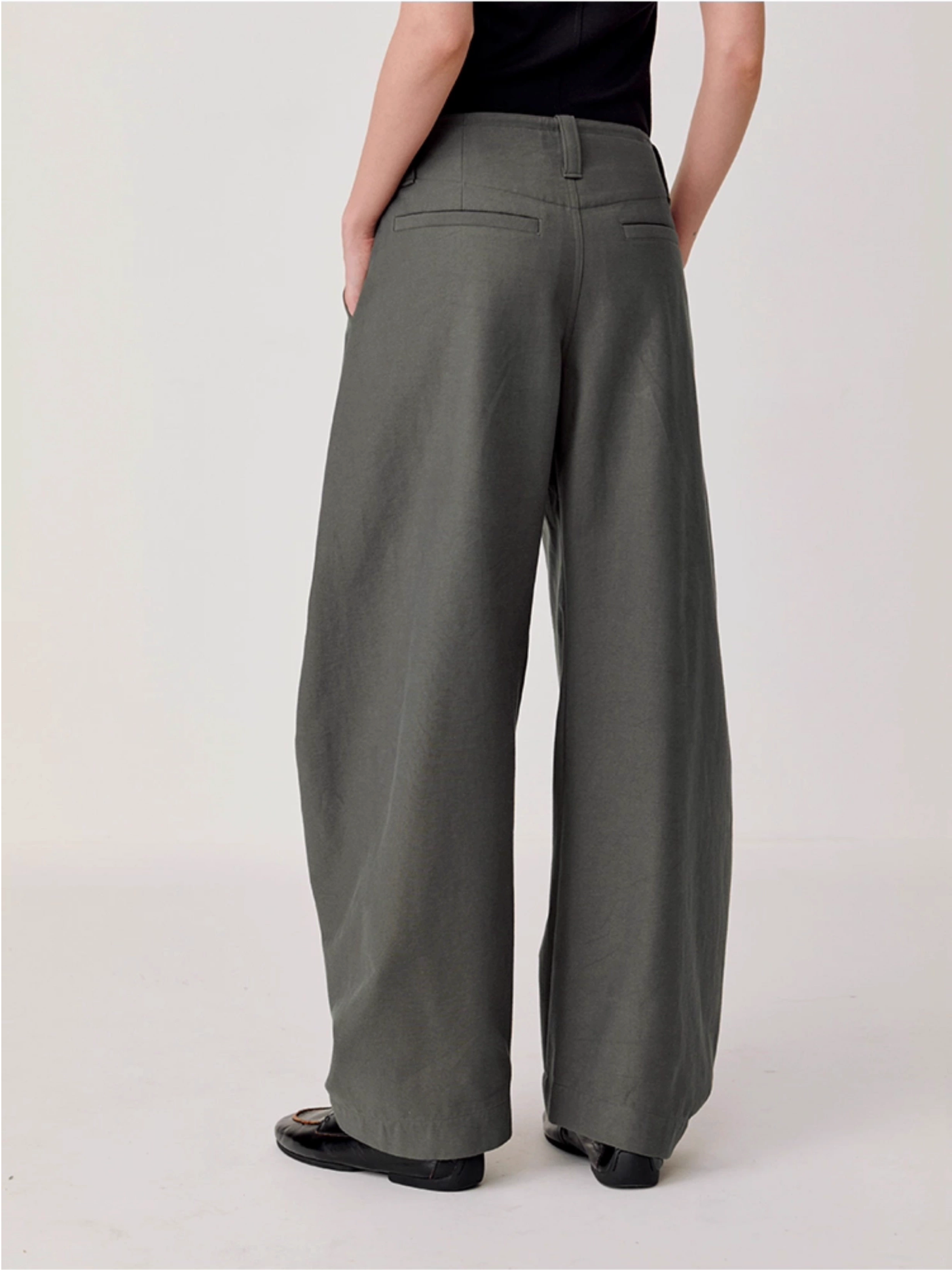 RETRO SCULPTED TROUSERS