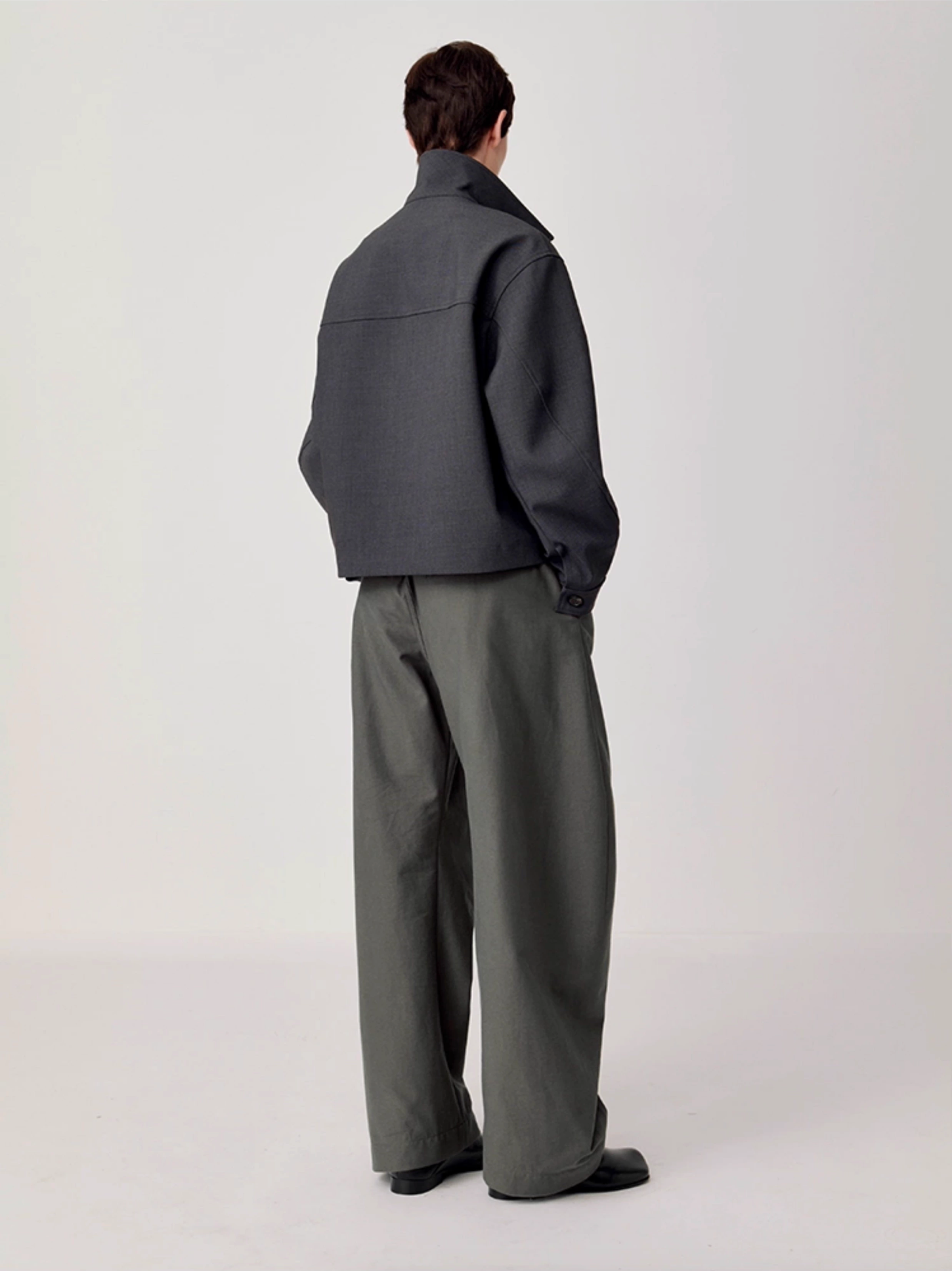 RETRO SCULPTED TROUSERS