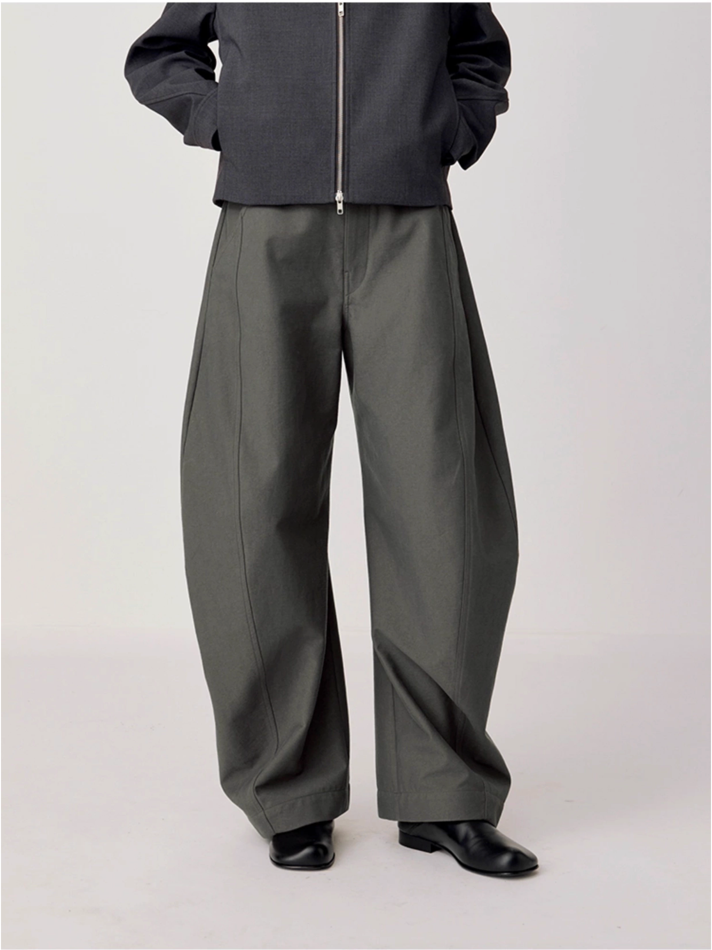 RETRO SCULPTED TROUSERS