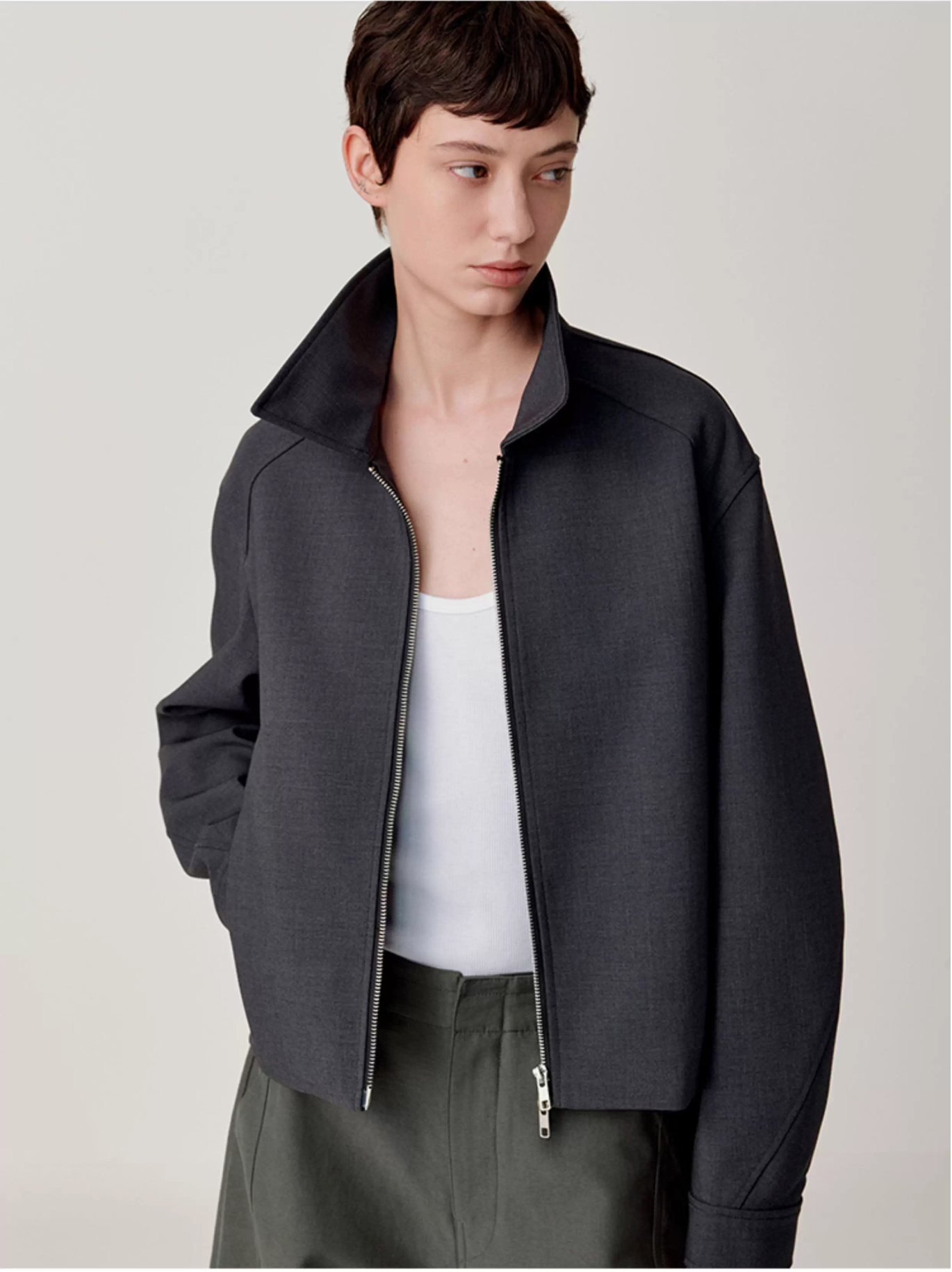 DUAL ZIP BLAZER