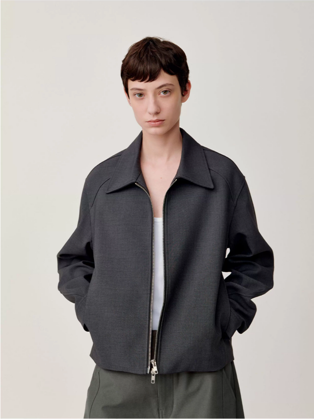 DUAL ZIP BLAZER