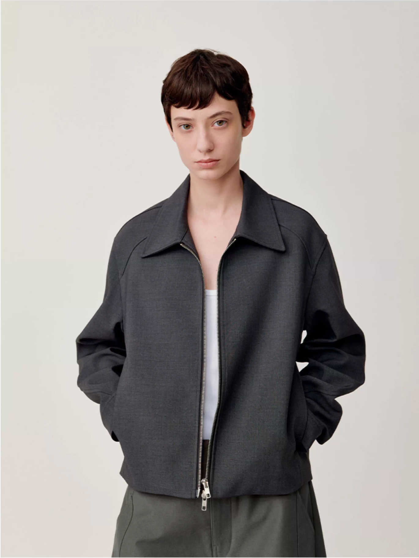 DUAL ZIP BLAZER
