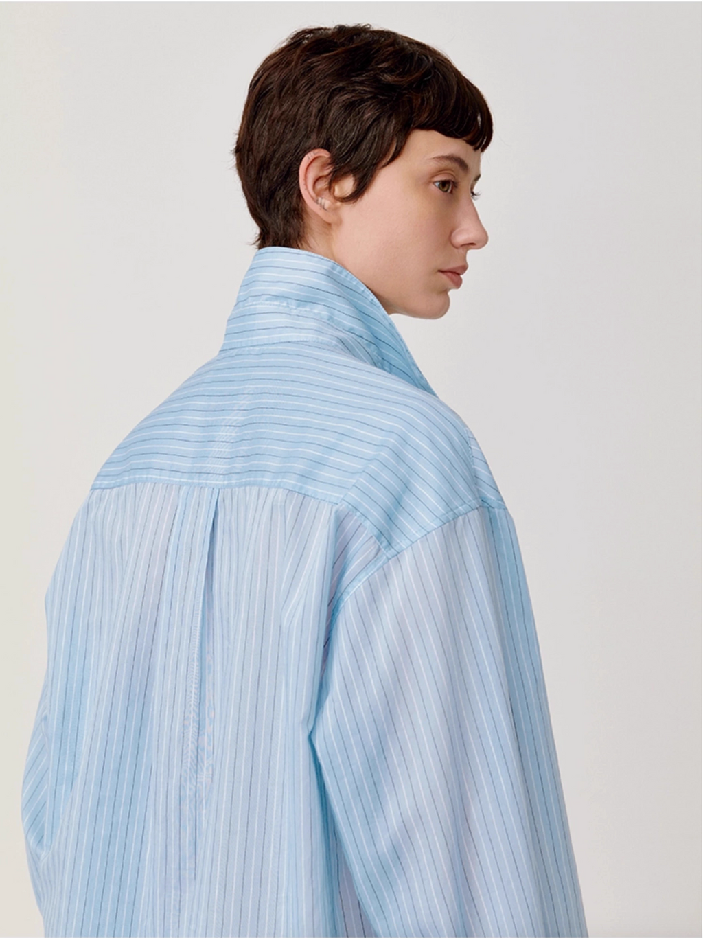 STRIPED RELAX SHIRT