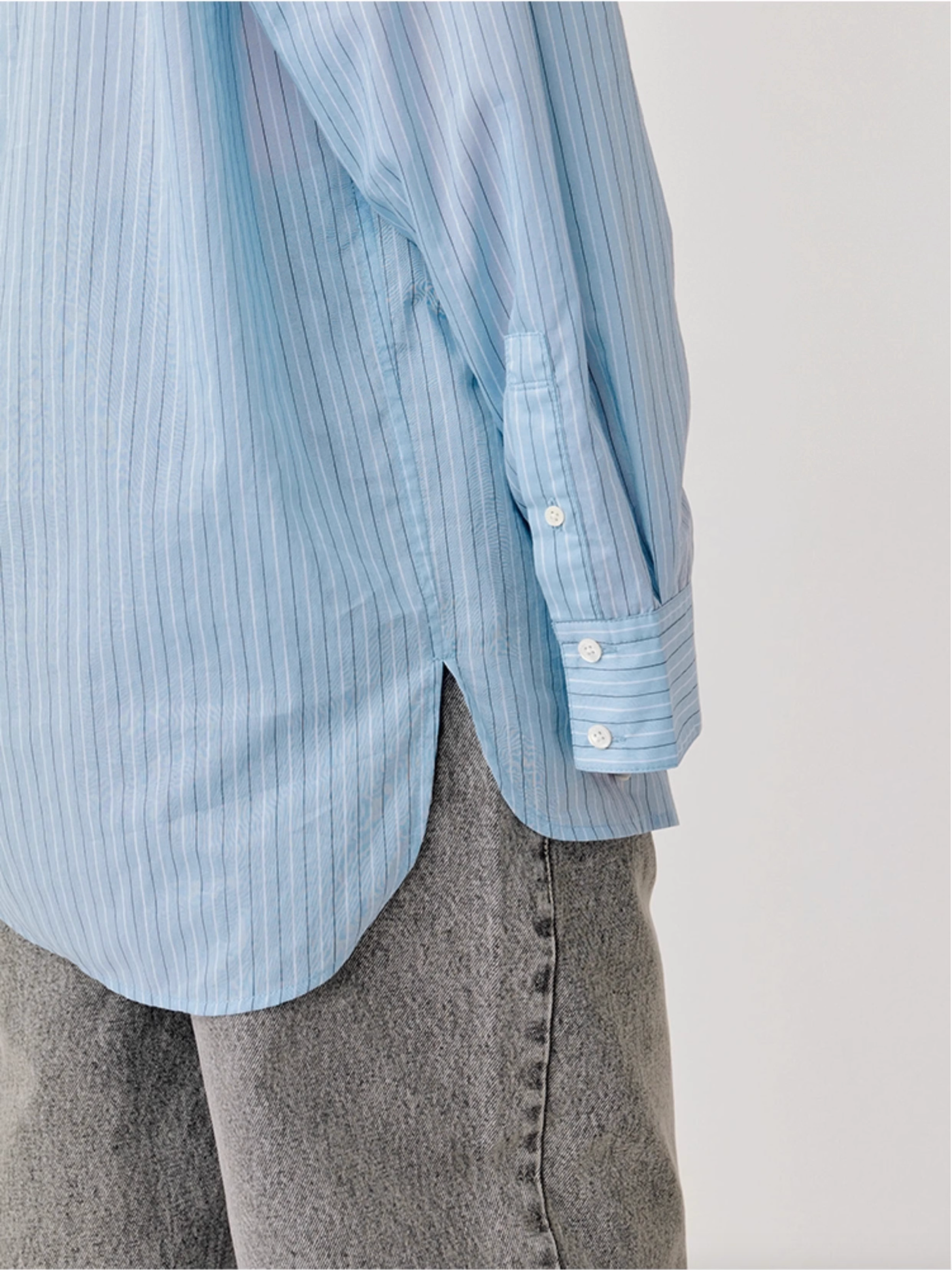 STRIPED RELAX SHIRT