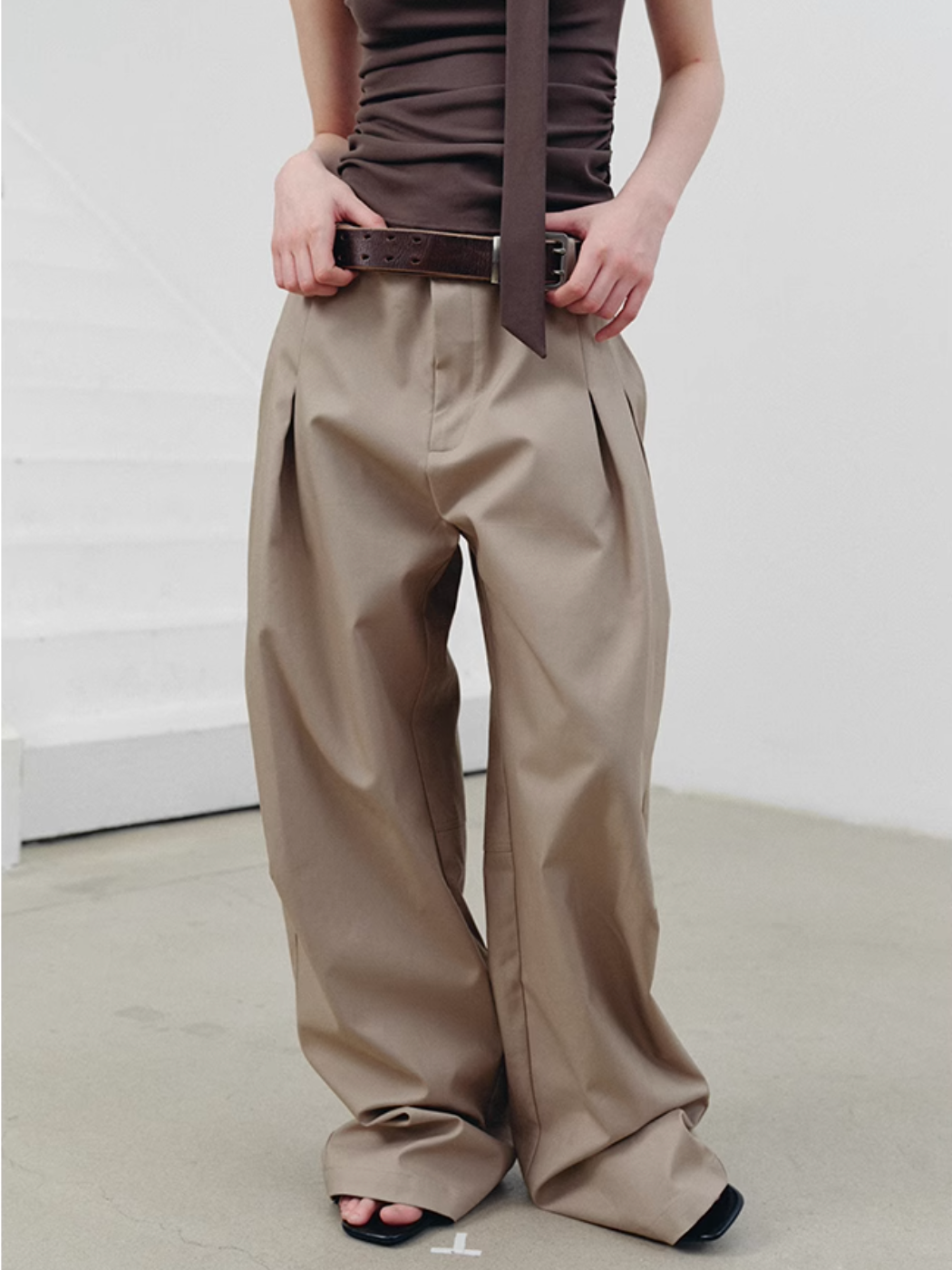 TENCEL DRAPE TROUSERS