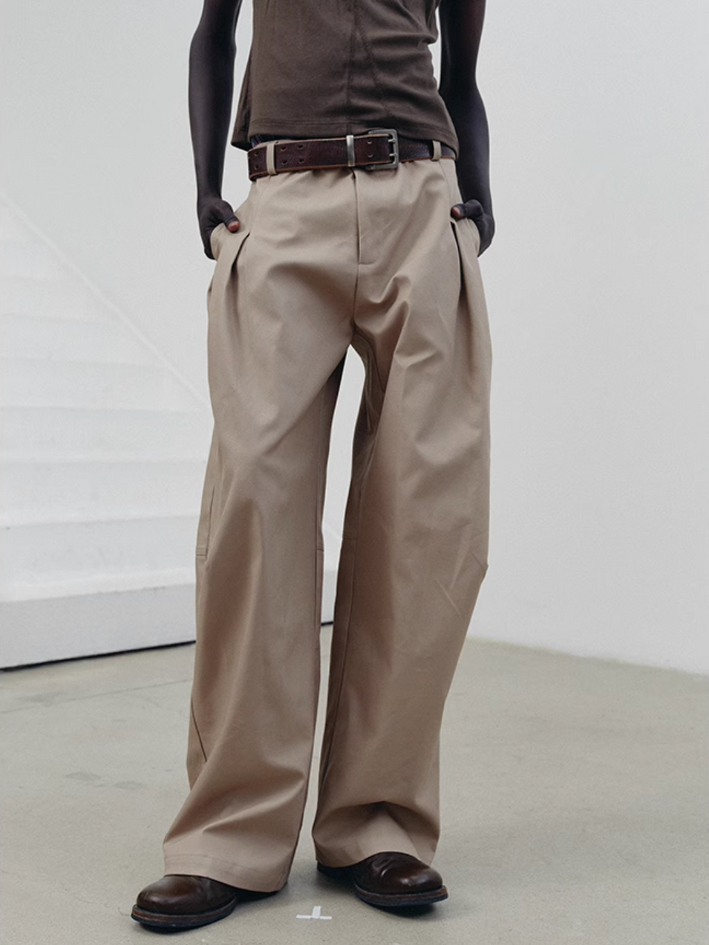 TENCEL DRAPE TROUSERS