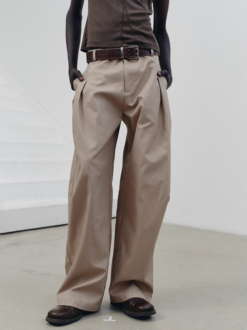 TENCEL DRAPE TROUSERS
