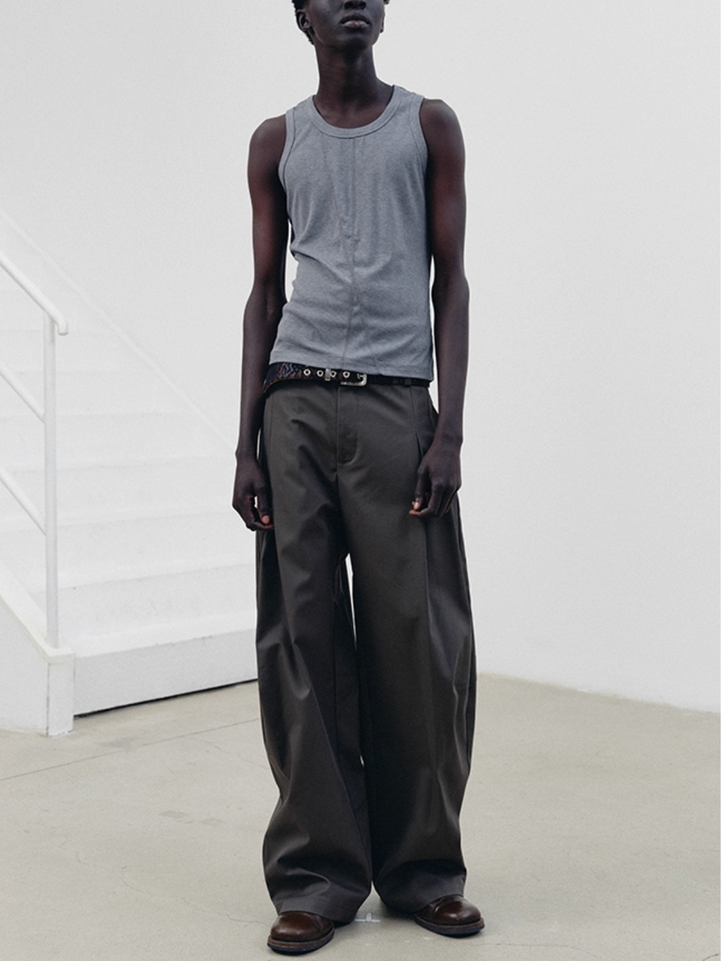 TENCEL DRAPE TROUSERS
