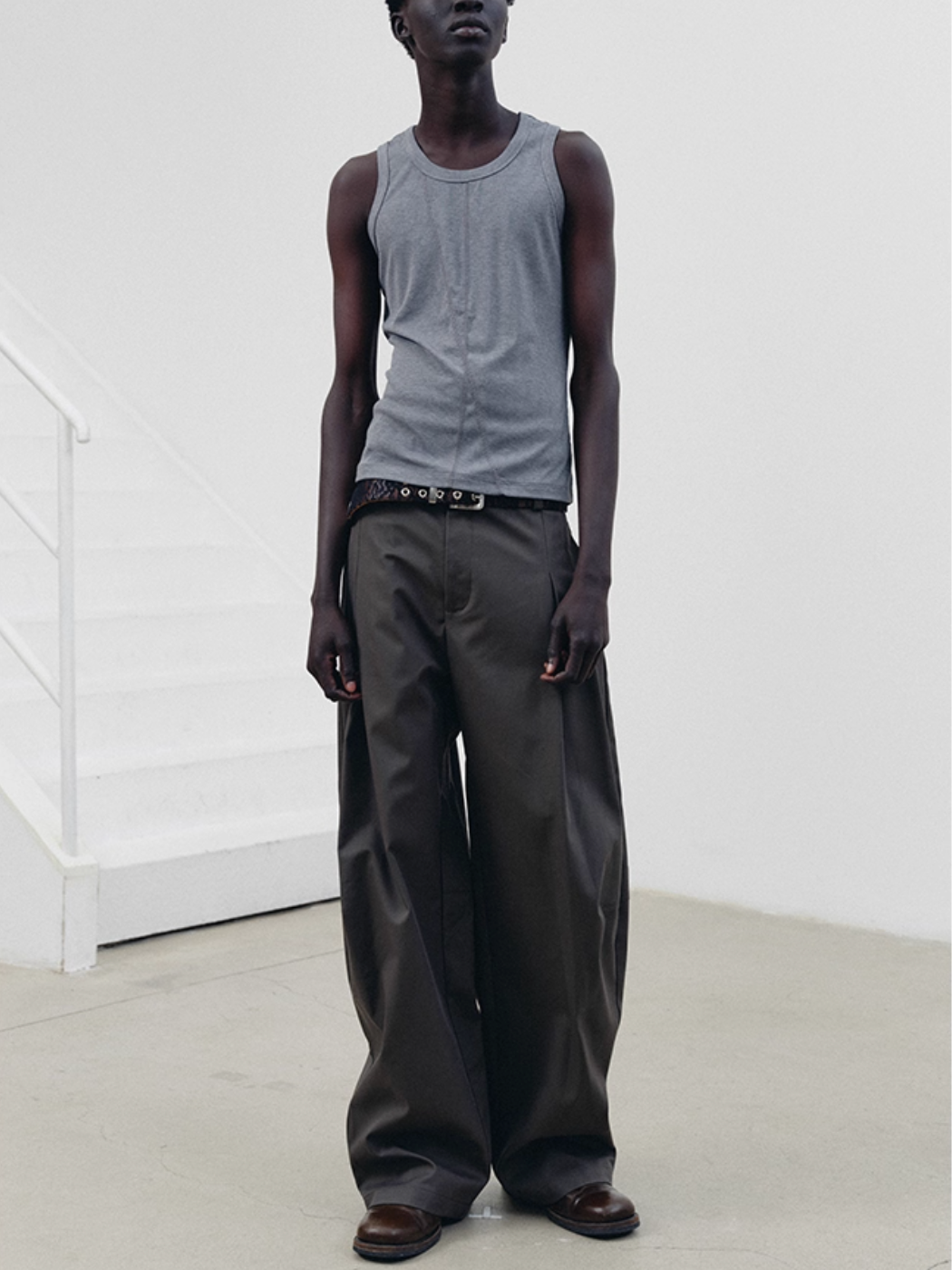 TENCEL DRAPE TROUSERS