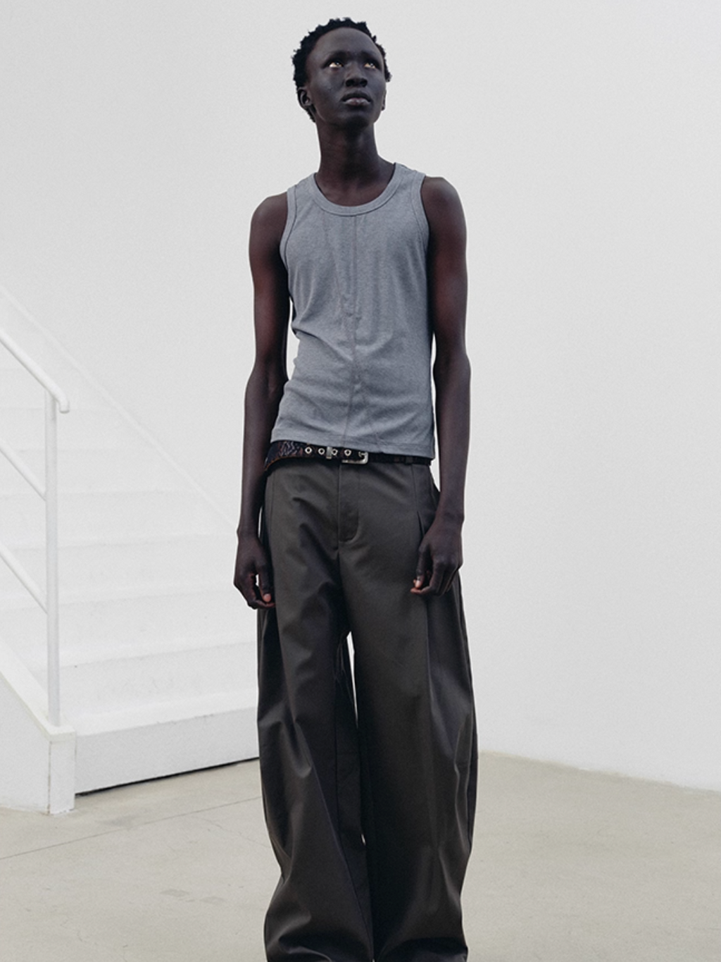 TENCEL DRAPE TROUSERS