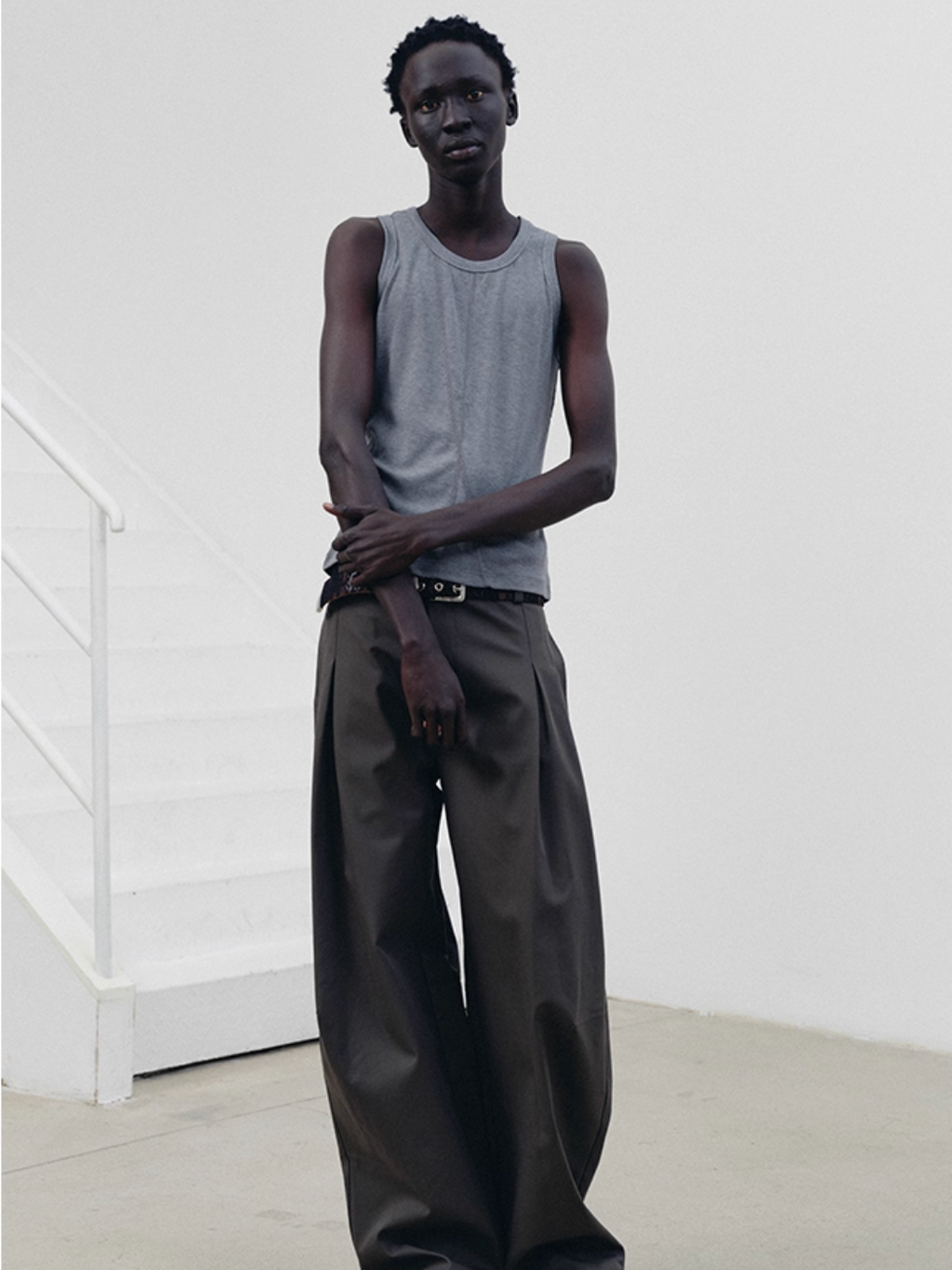 TENCEL DRAPE TROUSERS