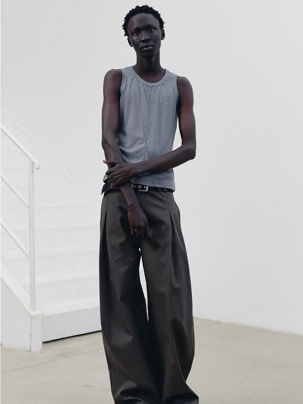 TENCEL DRAPE TROUSERS