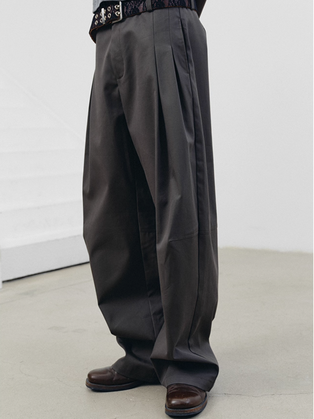 TENCEL DRAPE TROUSERS