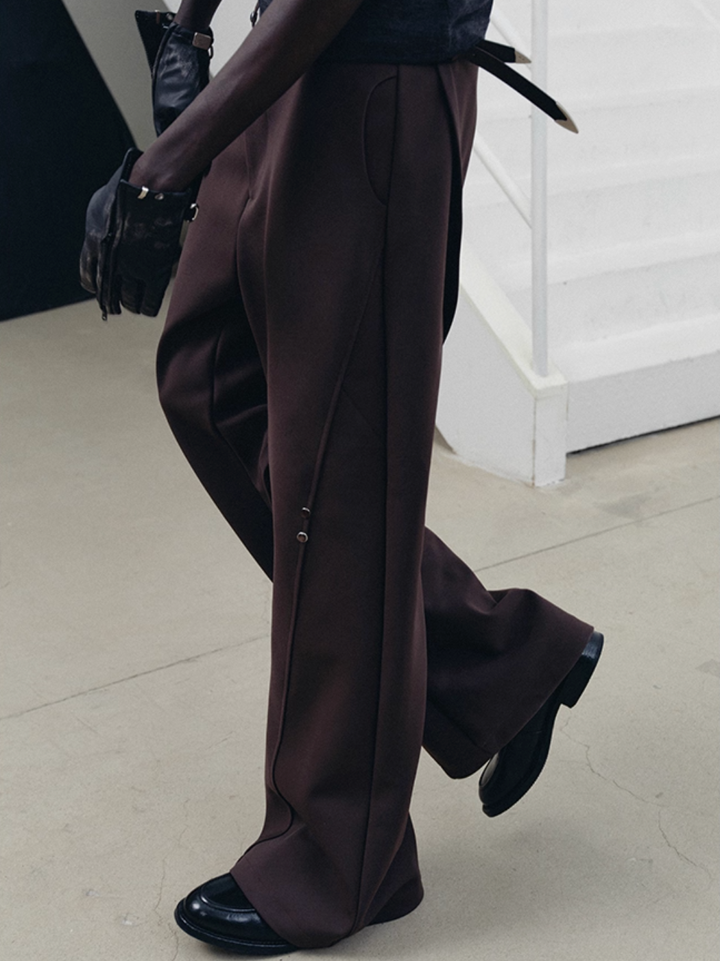 CAT EYE FLARE PANTS