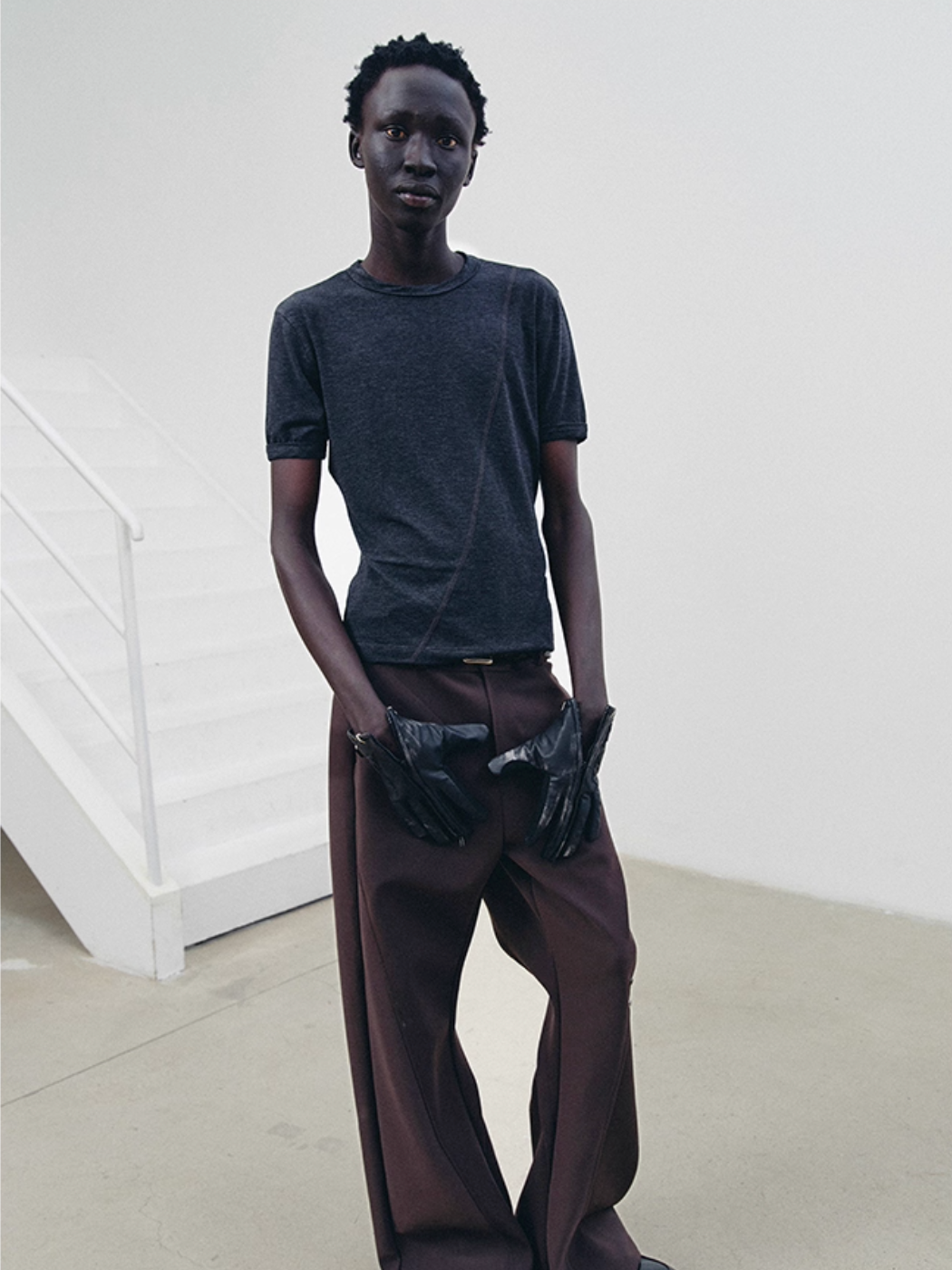 CAT EYE FLARE PANTS