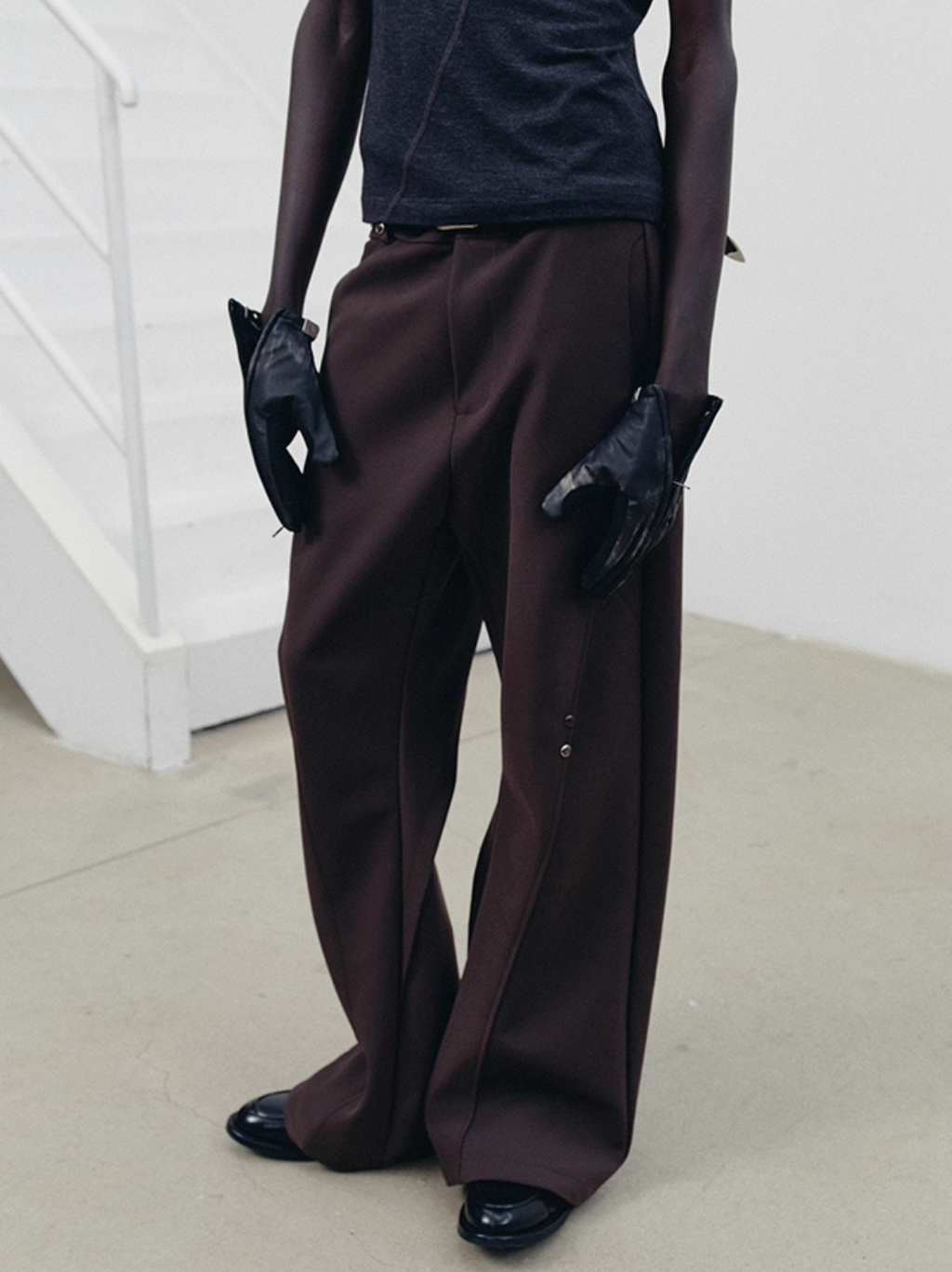 CAT EYE FLARE PANTS