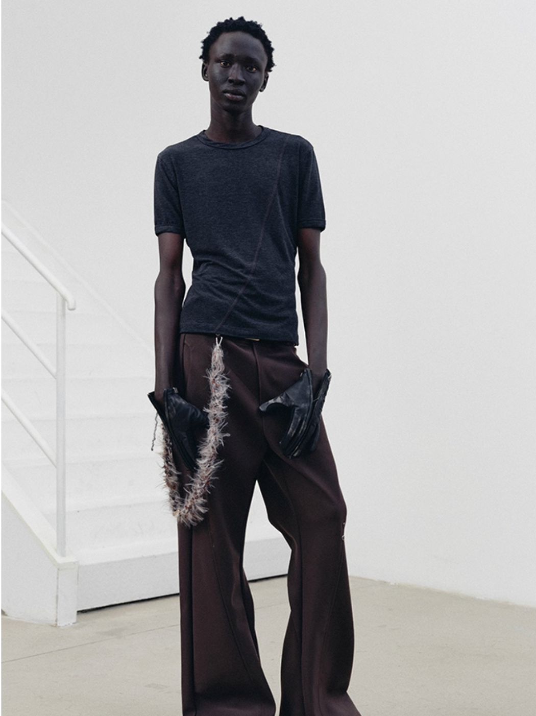 CAT EYE FLARE PANTS