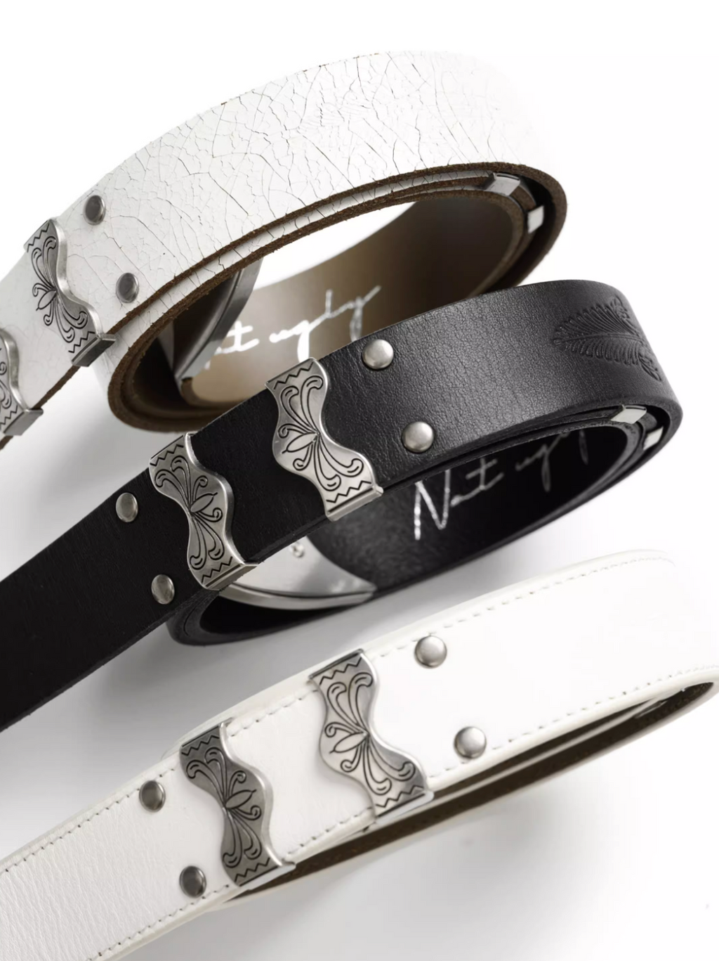 IRIS LEATHER BELT