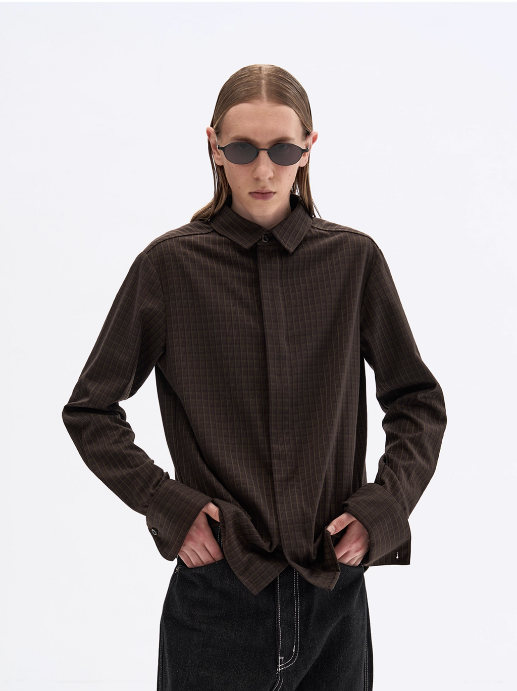 TOBACCO GRAIN SHIRT