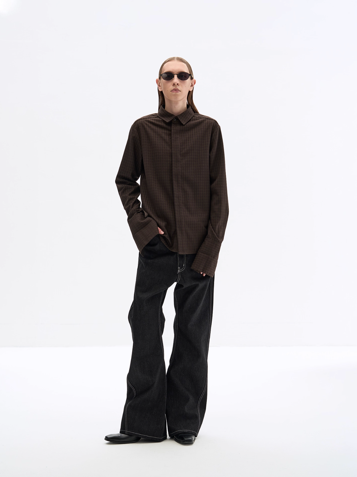 TOBACCO GRAIN SHIRT