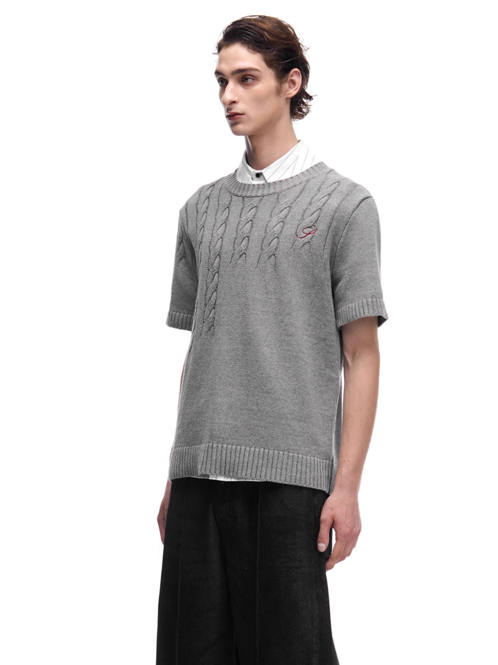 TEXTURED WOOL KNIT
